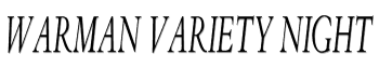 Warman Variety Night image