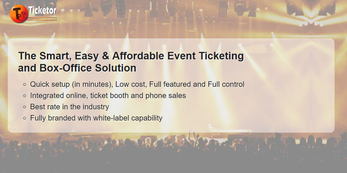 Ticketor - Online ticket sale and box office solution
