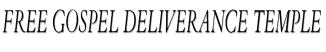 Free Gospel Deliverance Temple image