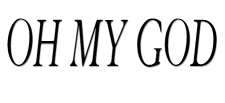 Oh my god image