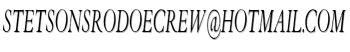 Stetsonsrodoecrew@hotmail.com image