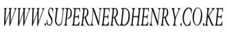 www.supernerdhenry.co.ke image