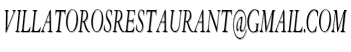 Villatorosrestaurant@gmail.com image