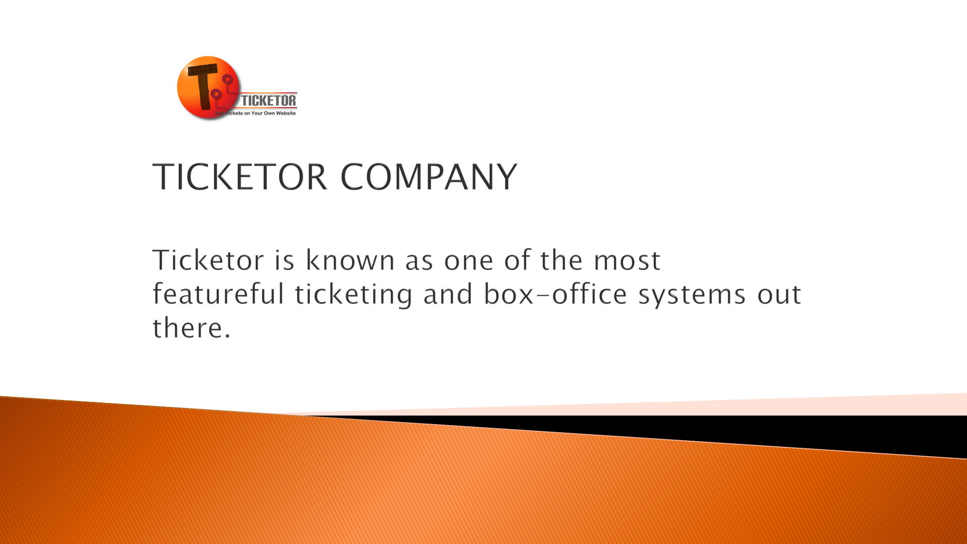 Ticketor Company